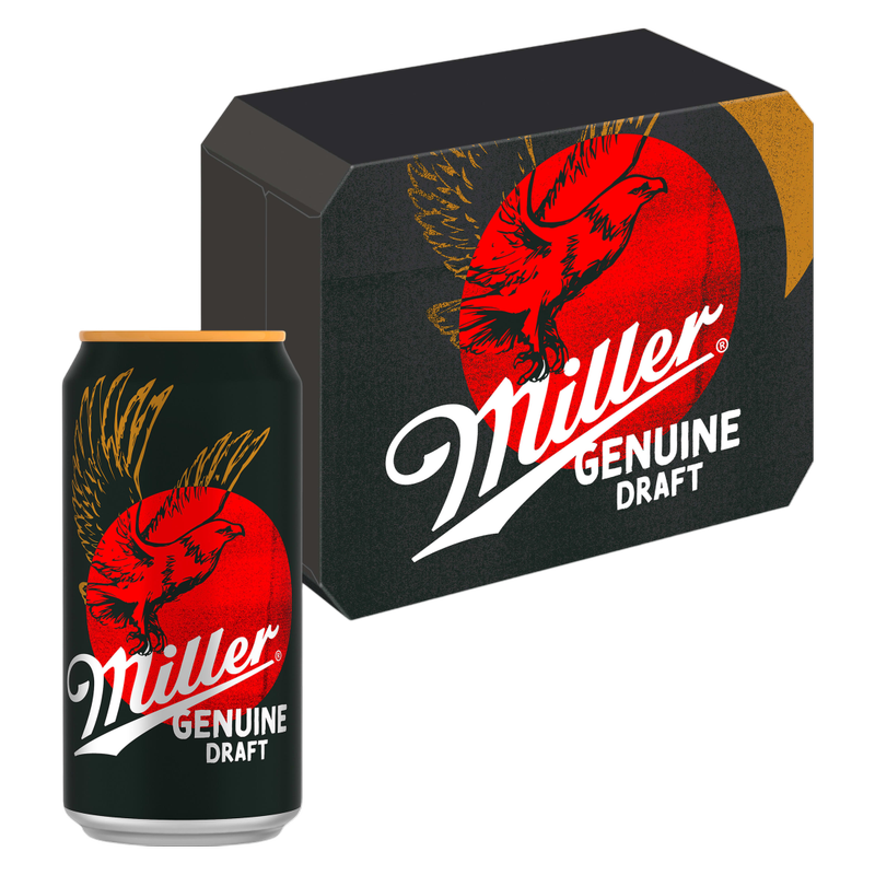 MILLER GENUINE DRAFT 12OZ
