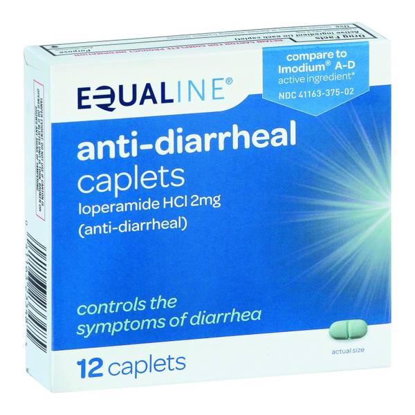 EQUALINE ANTI DIARRHEAL CAPLETS 12P