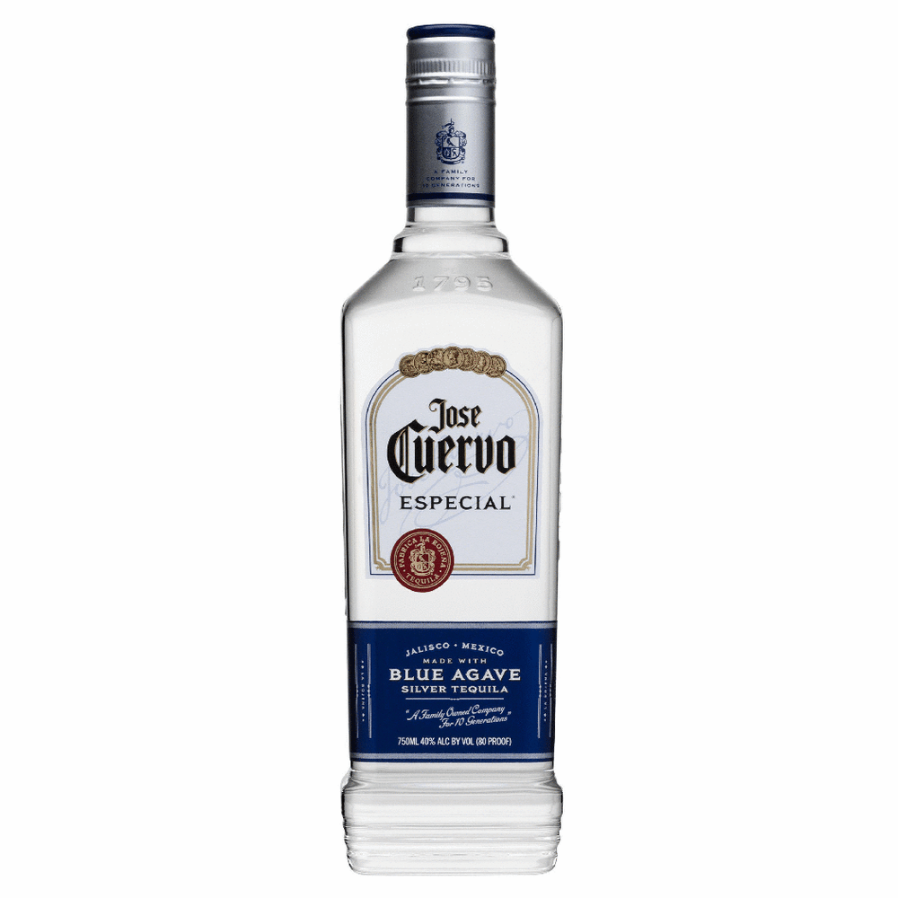 JOSE CUERVO SILVER TEQUILA 750ML