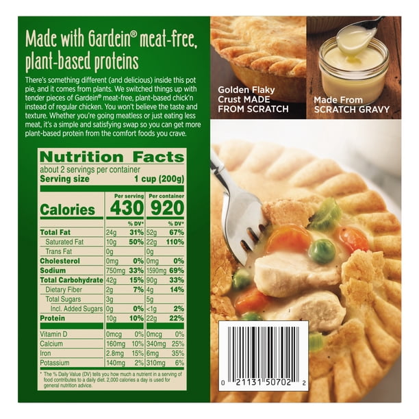 MARIE CALLENDERS PLANT BASED CHIKN POT PIE