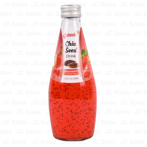 PARROT CHIA SEED DRINK STRAWBERRY 9.8OZ