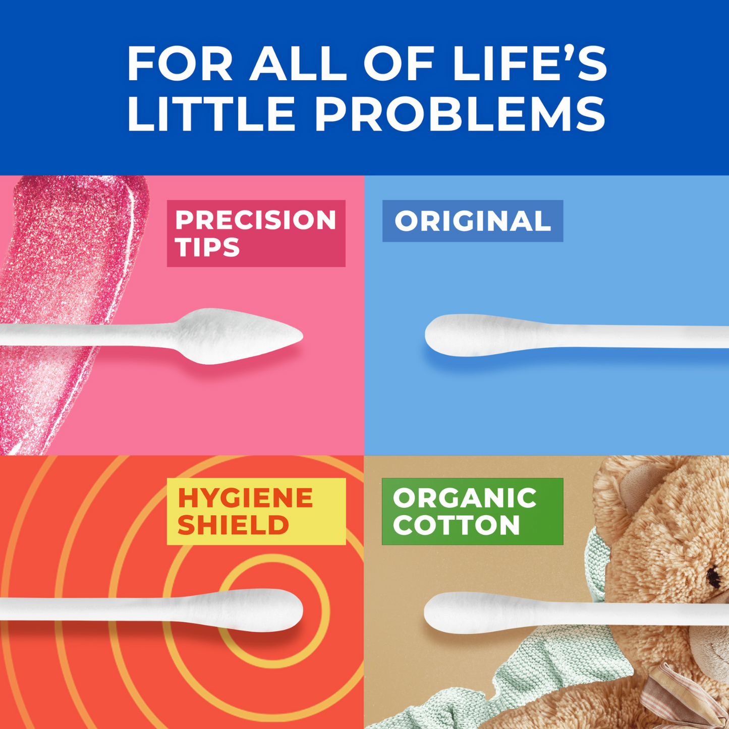 ALL PURE COTTON SWABS
