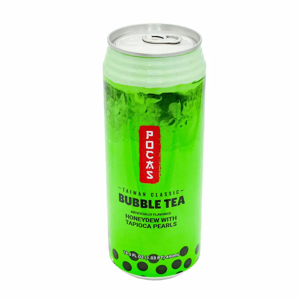 POCAS BUBBLE TEA HONEYDEW 16.5OZ