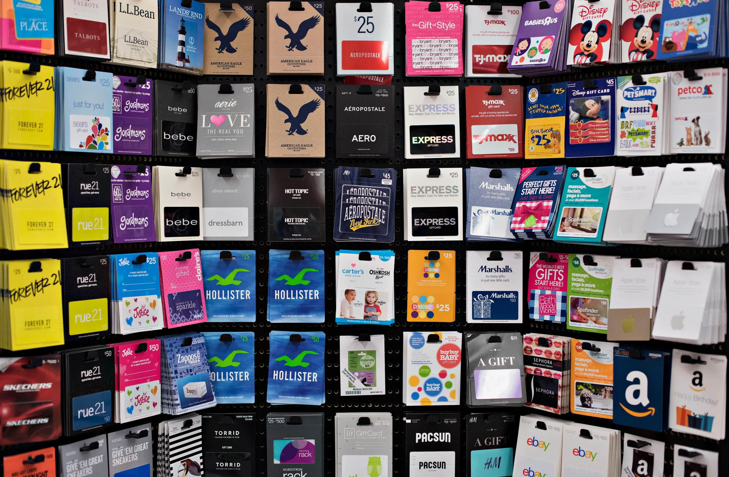 GIFT CARDS