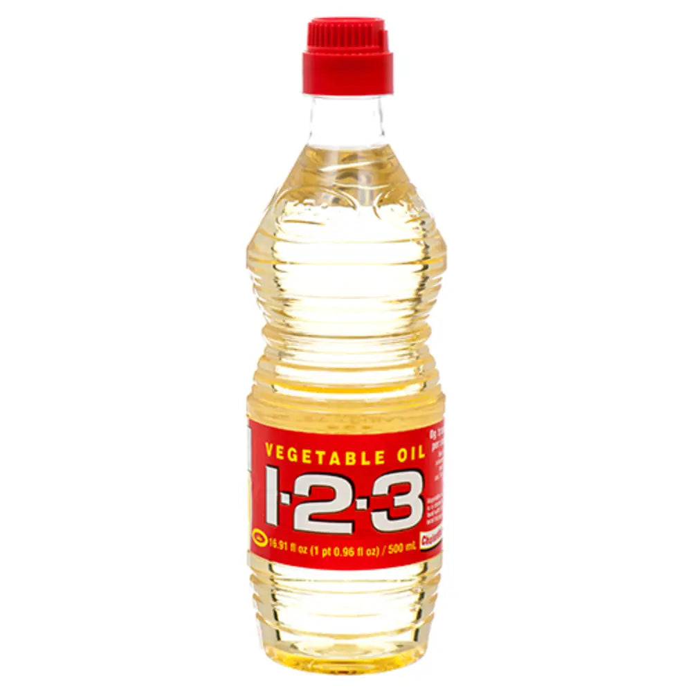 1 2 3 VEGETABLE OIL 16.9OZ