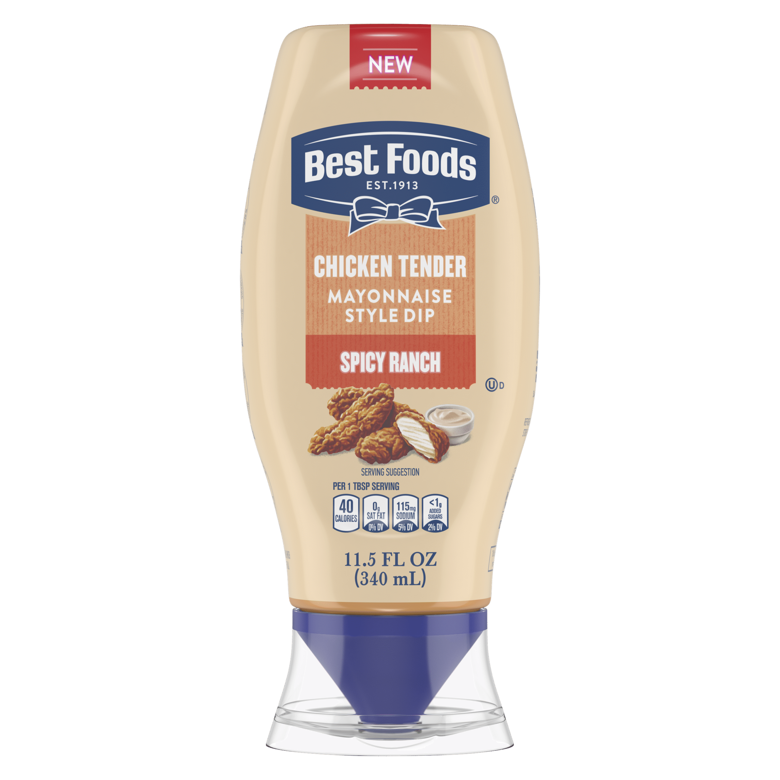 BEST FOODS CHICKEN TENDER MAYONNAISE STYLE DIP SPI