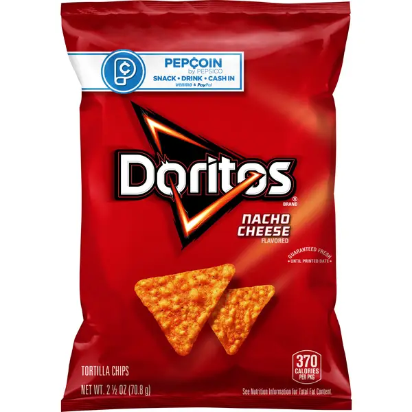 DORITOS NACHO CHEESE 2.75OZ