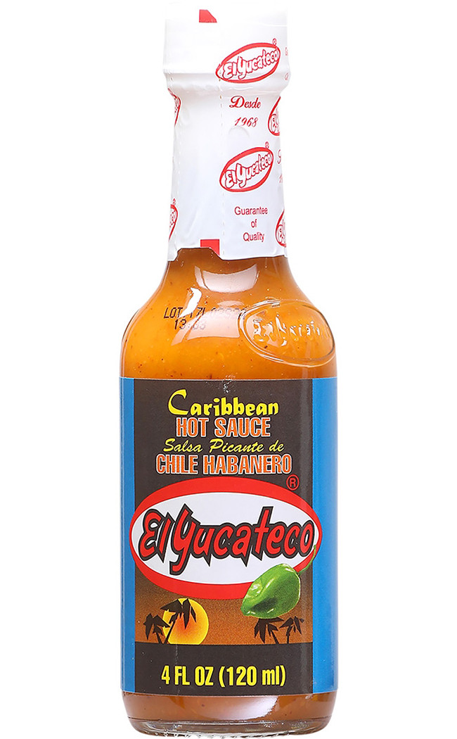 EL YUCATECO HOT SAUCE CARIBBEAN 4OZ