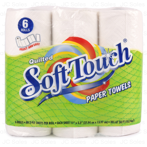 SOFT TOUCH 2 PLY PAPER TOWEL