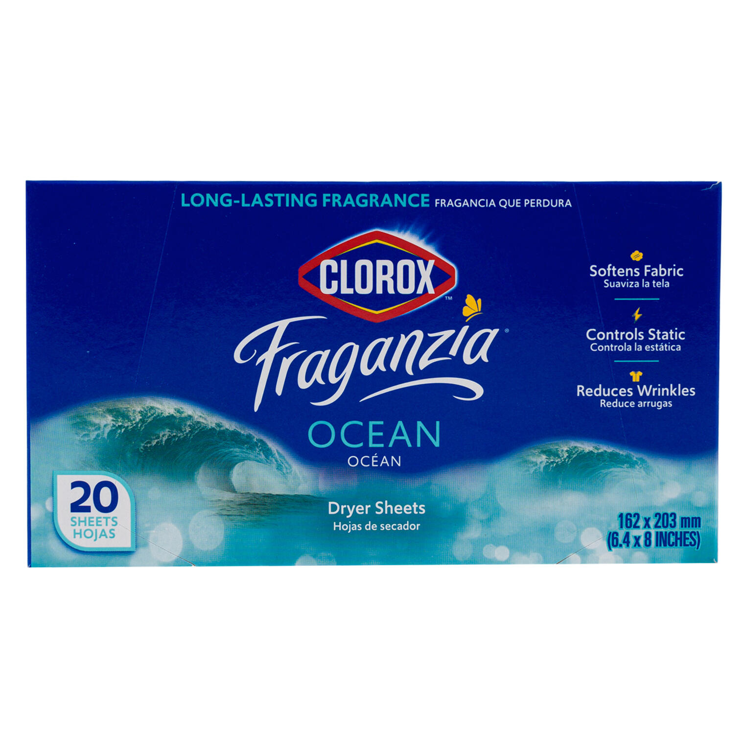CLOROX DRYER SHEETS 20 CT