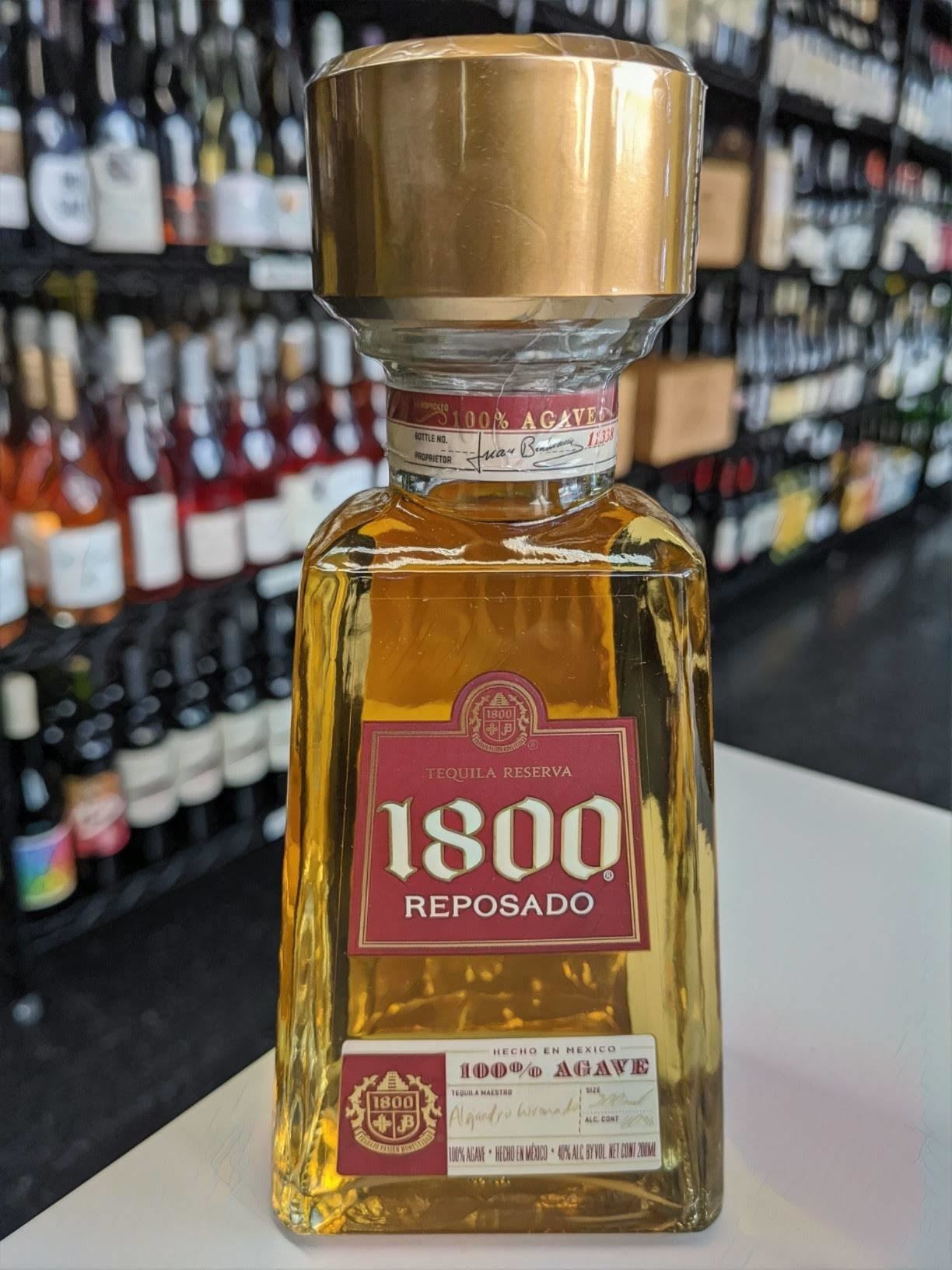 1800 TEQUILA REPOSADO 200ML
