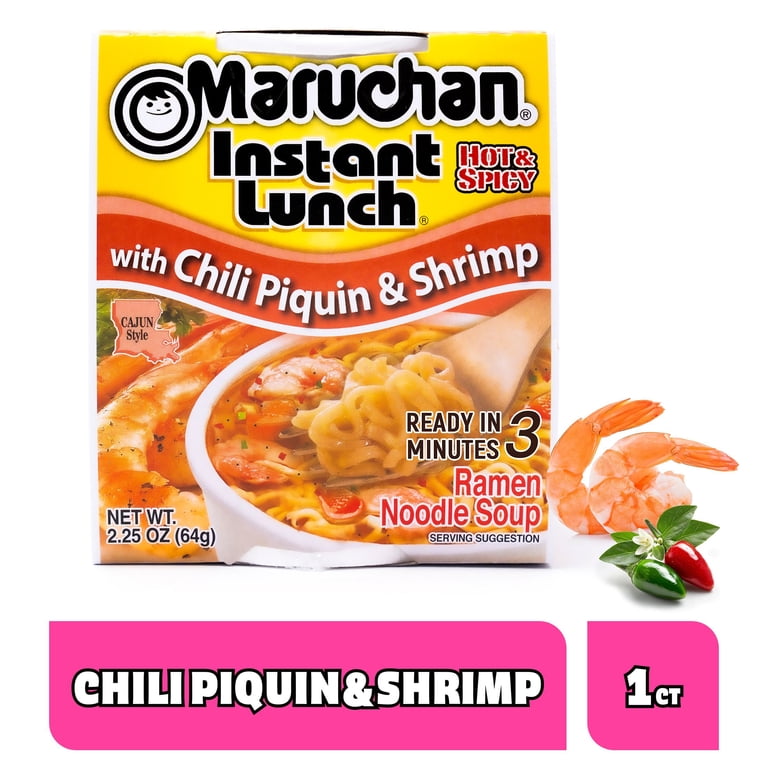 MARUCHAN CHILI PIQUIN & SHRIMP 2.25OZ