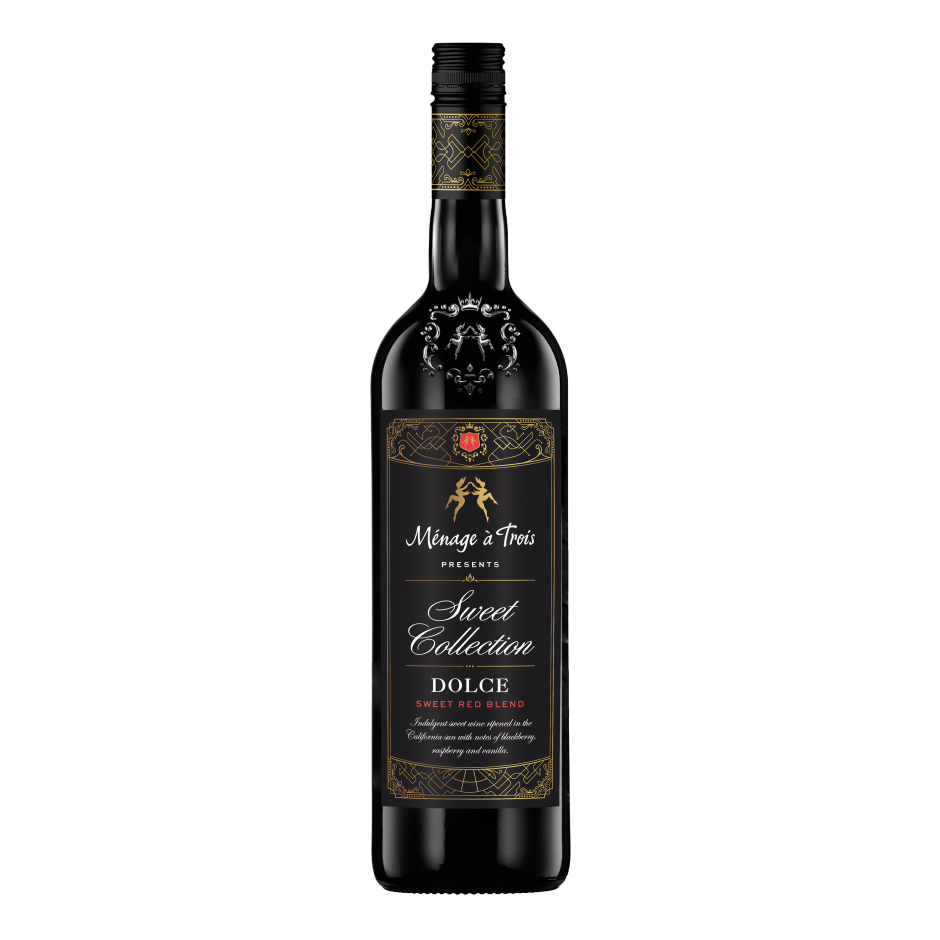 MENAGE A TROIS DOLCE SWEET RED 750ML