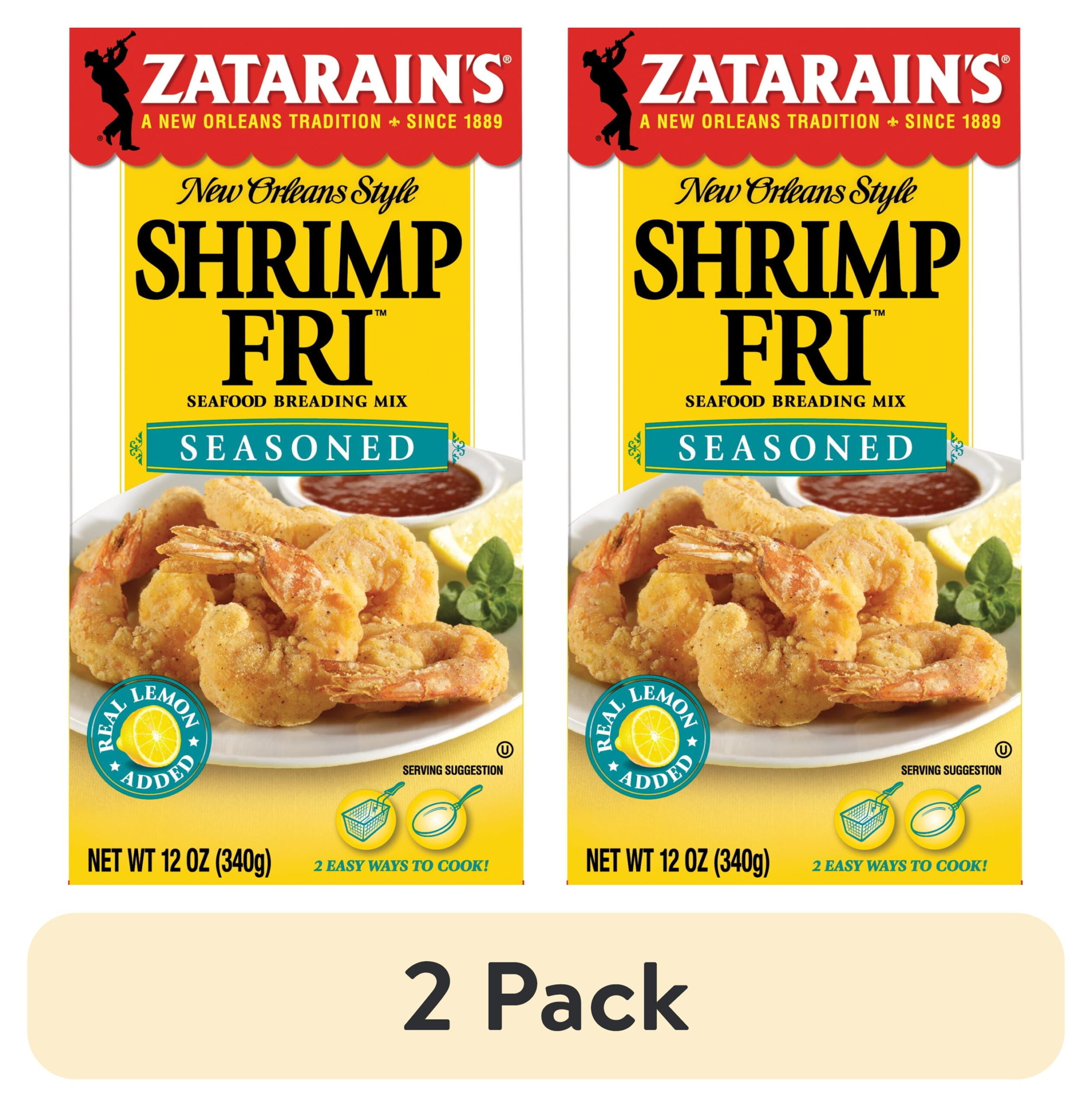 ZATARAINS SHRIMP FRI SEASONED 12OZ