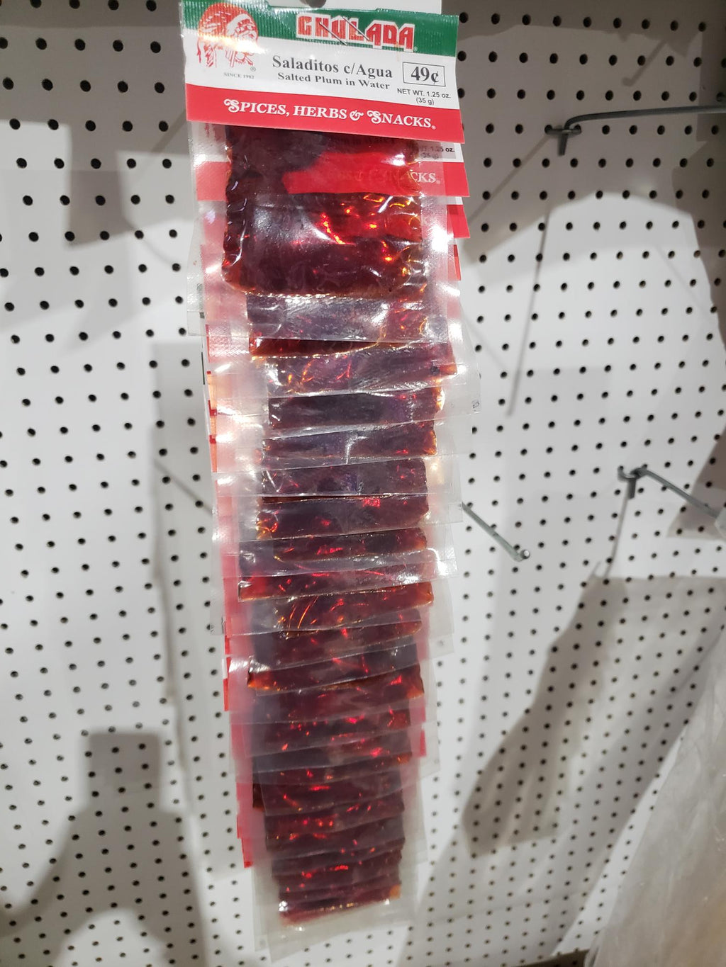 CHULADA SALTED PLUM IN WATER 35G