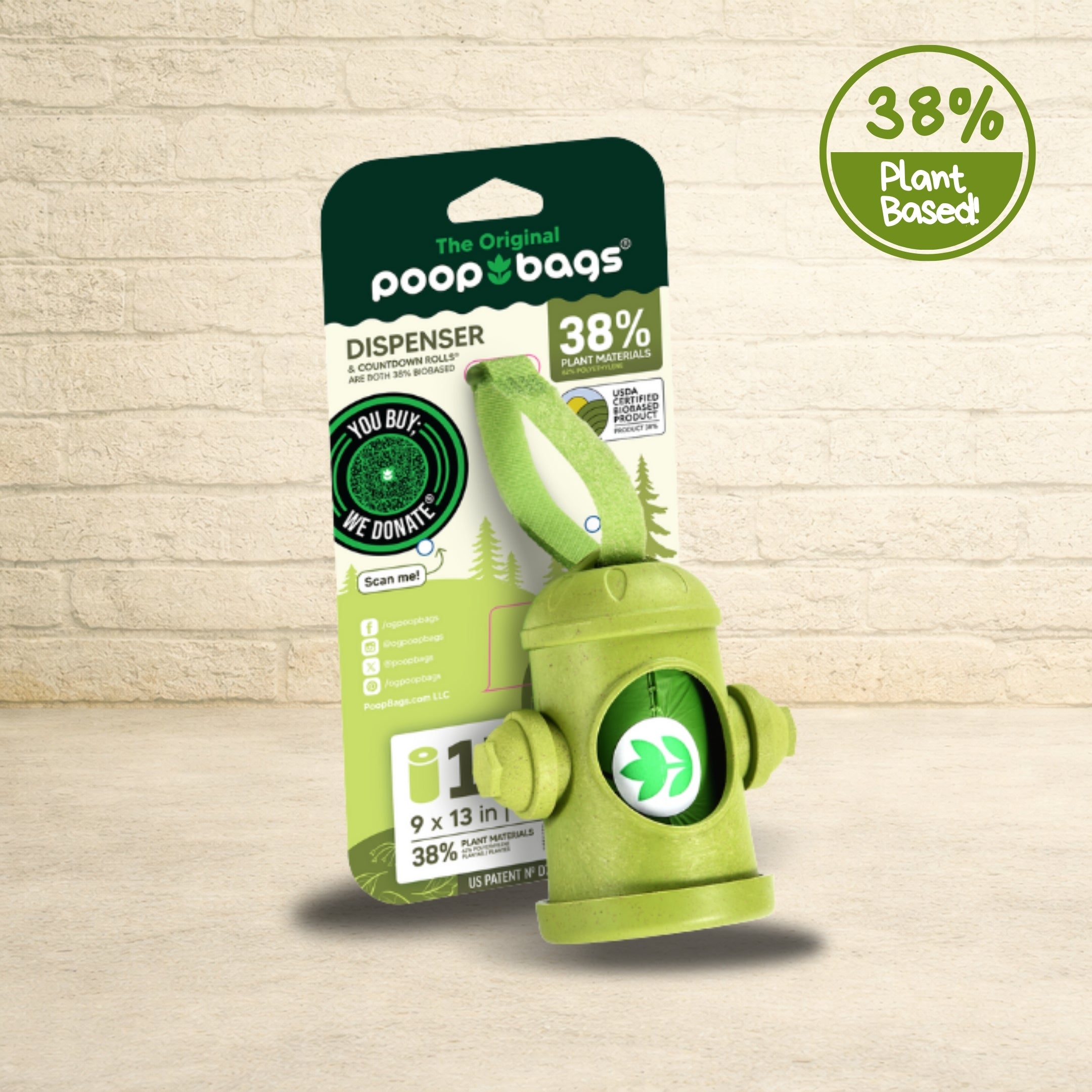 POOP BAGS DISPENSER 15P