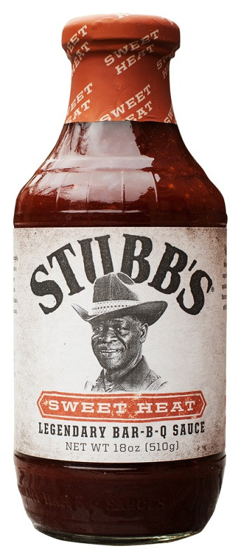STUBBS SWEET HEAT BBQ SAUCE 18OZ