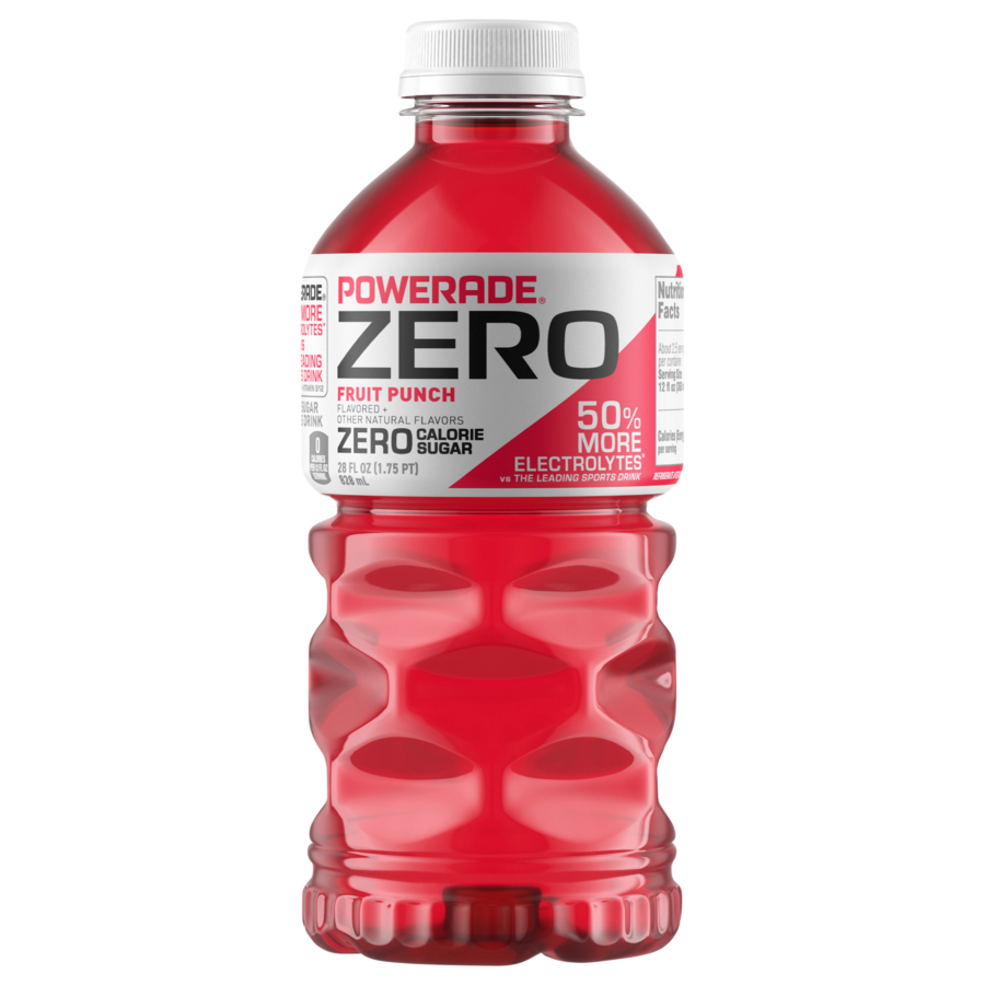 POWERADE ZERO FRUIT PUNCH 28OZ