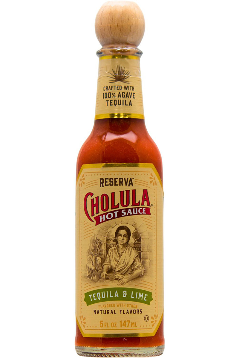 CHOLULA HOT SAUCE TEQUILA & LIME 5OZ