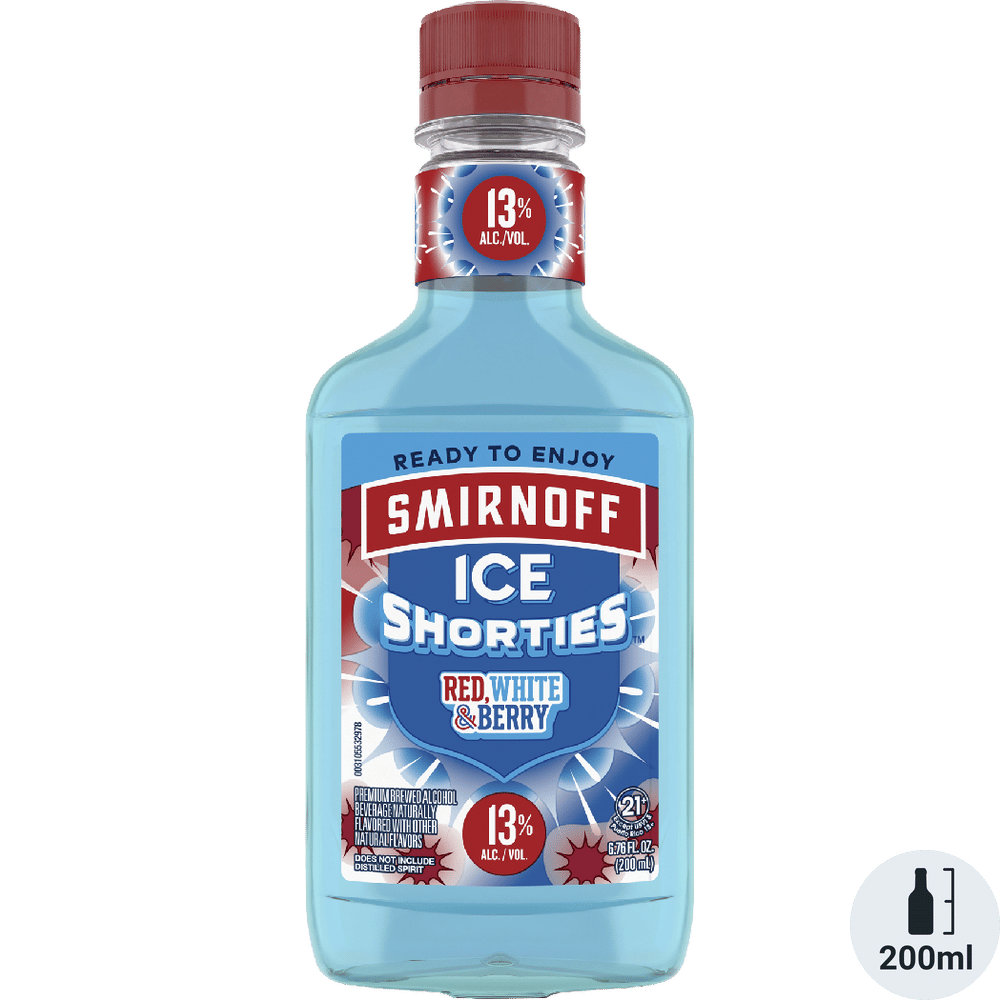 SMIRNOFF ICE RED WHITE & BERRY SHORTIES