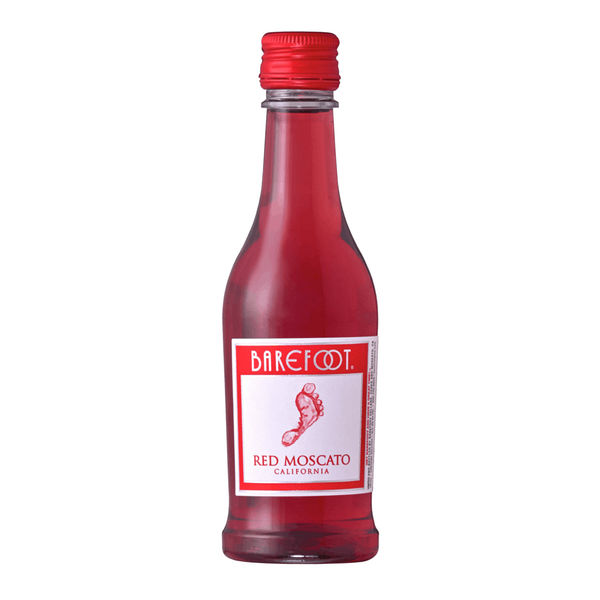 BAREFOOT RED MOSCATO 187ML