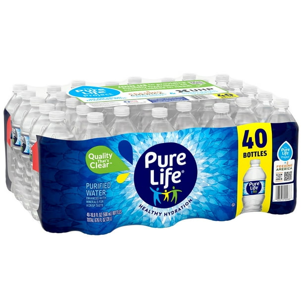 PURE LIFE PURIFIED WATER 40P
