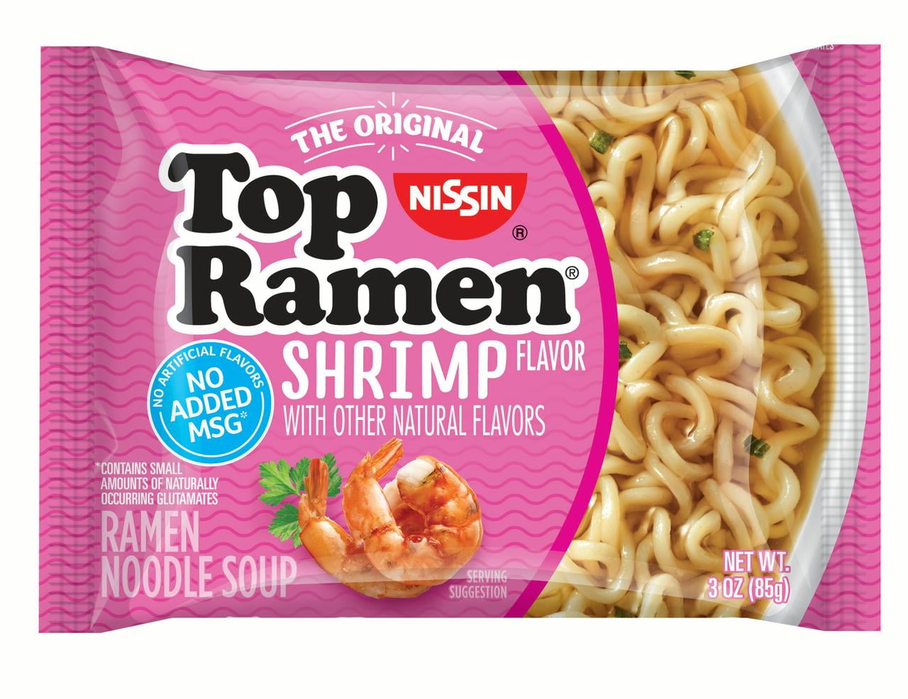 NISSIN TOP RAMEN SHRIMP 3OZ