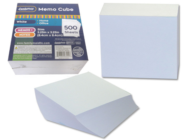 FAMILY MAID MEMO CUBE SHEETS 500