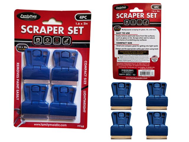 FAMILY MAID SCRAPER SET 4P