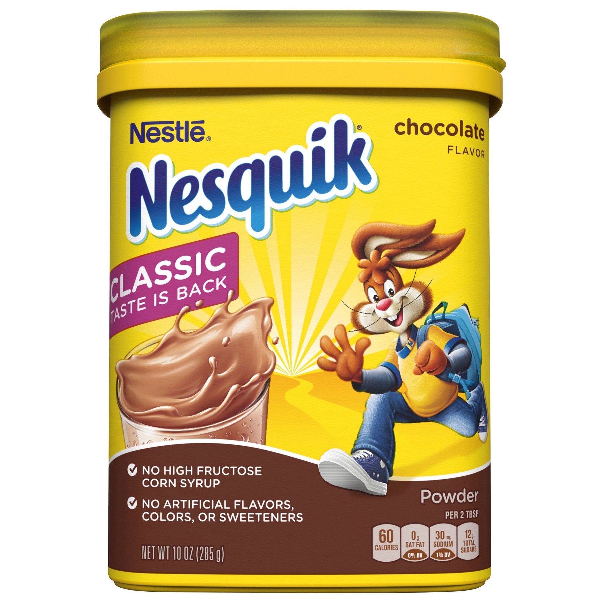 NESQUICK CHOCOLATE POWDER 10OZ