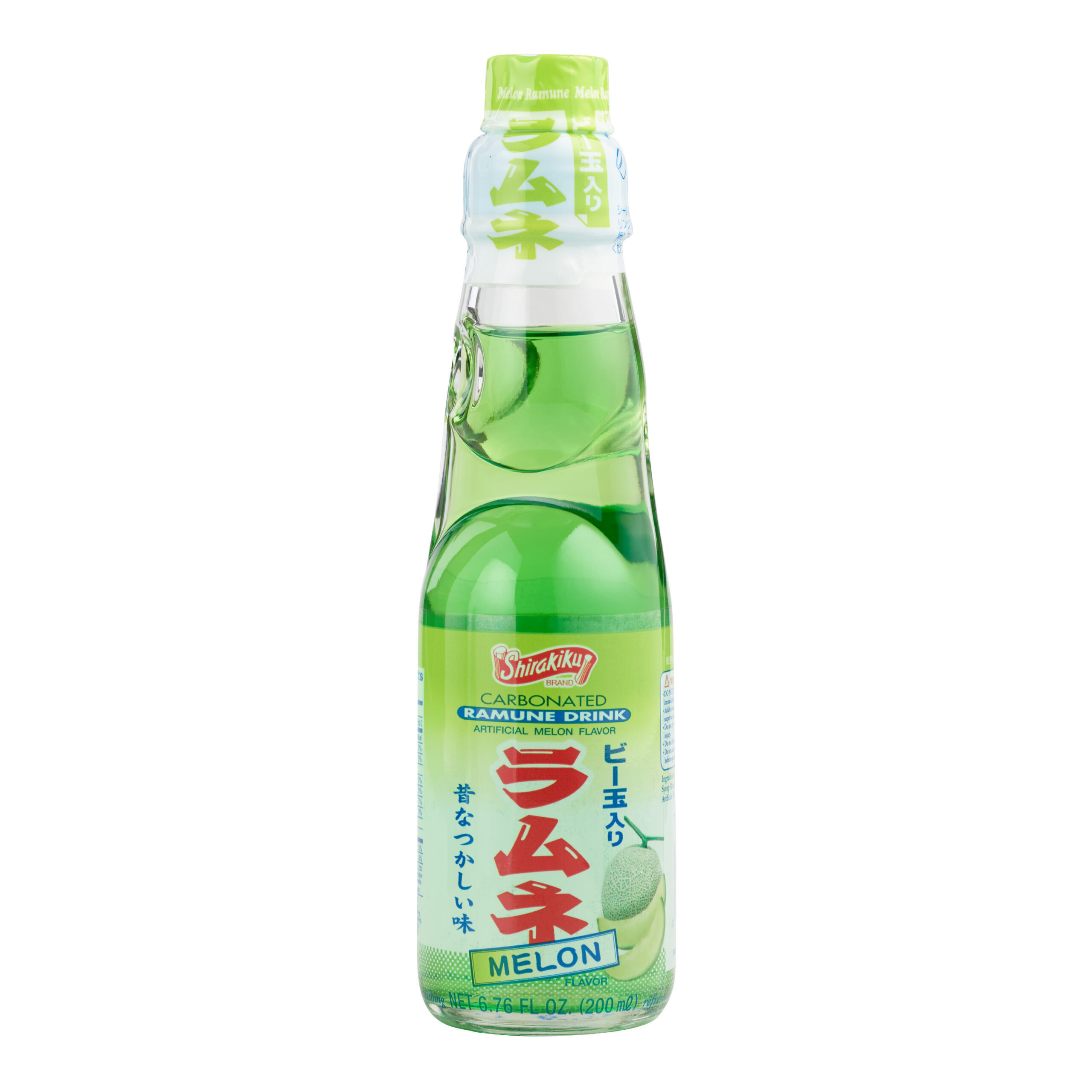SHIRAKIKU MELON RAMUNE GLASS