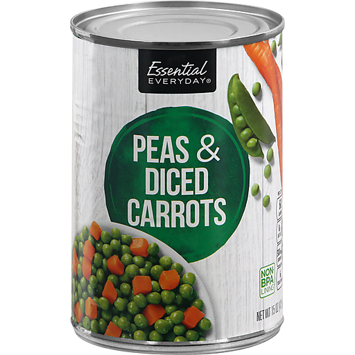 ESSENTIAL EVERYDAY PEAS & DICED CARROTS