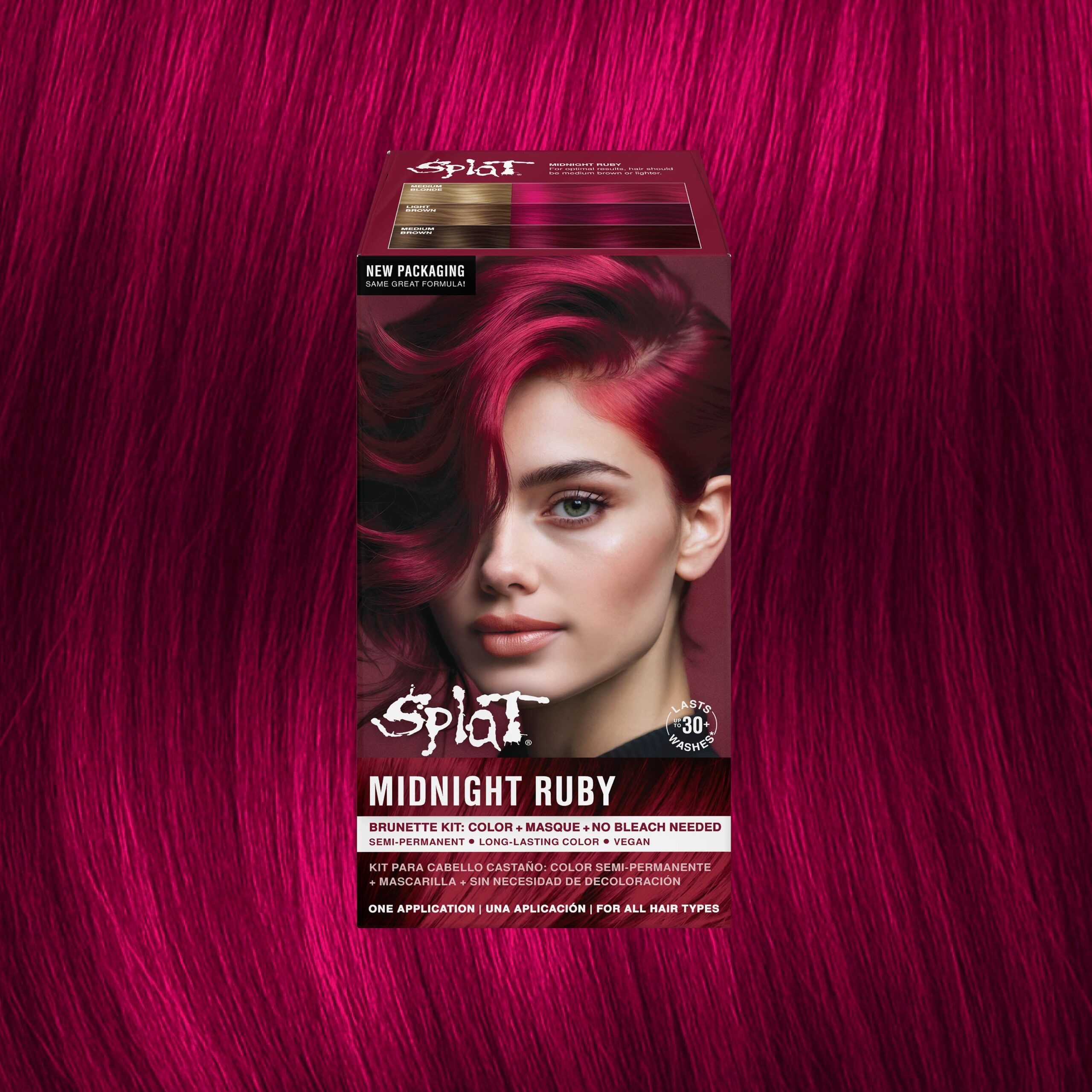 SLAP HAIR COLOR MIDNIGHT RUBY