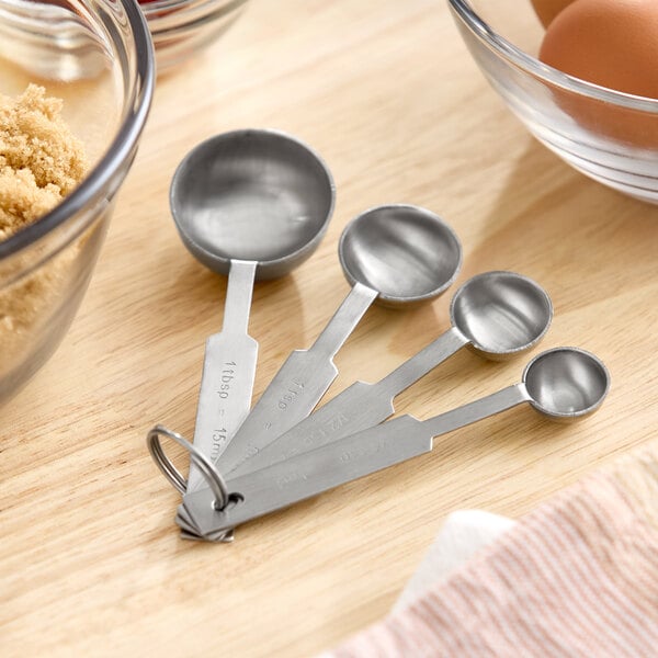 KITCHEN & CO MEASURING SPOON SET 4PC