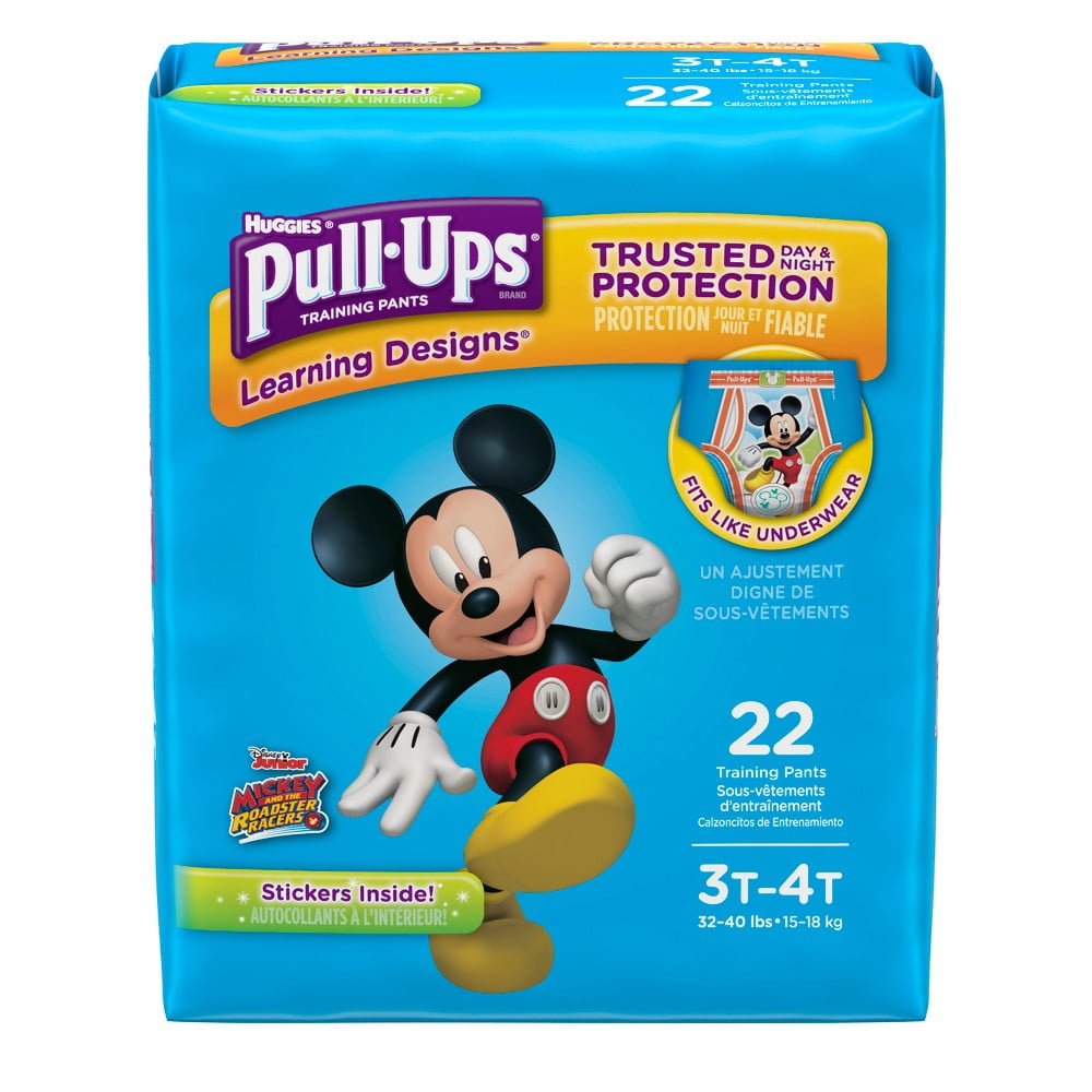 PULL UPS HUGGIES SIZE 3T 4T 18P