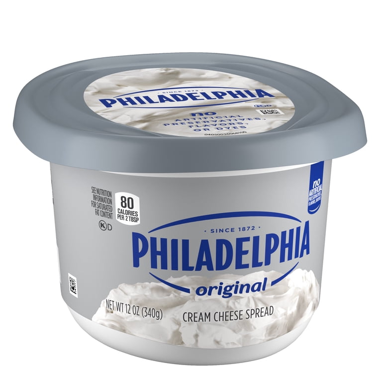 PHILADELPHIA CREAM CHEESE SPREAD 12OZ