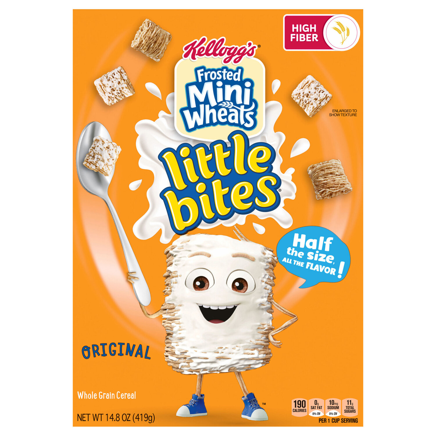 KELLOGS FROSTED MINI WHEALS LITTLE BITES