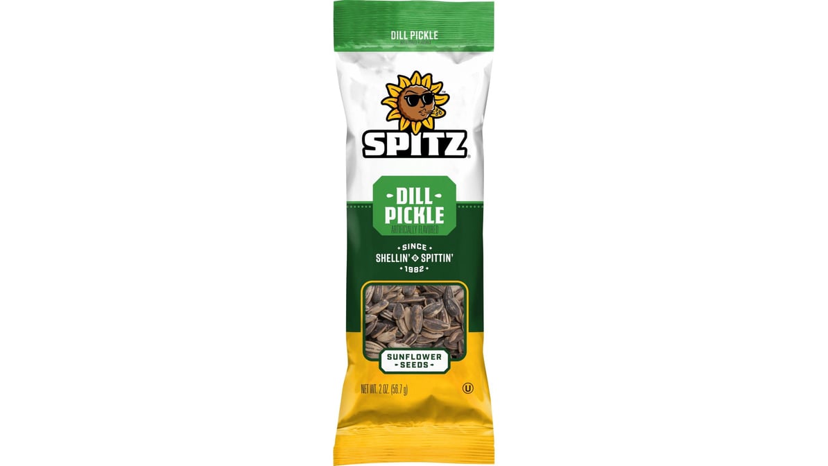 SPITZ SUNFLOWER SEEDS DILL PICKLE 2OZ