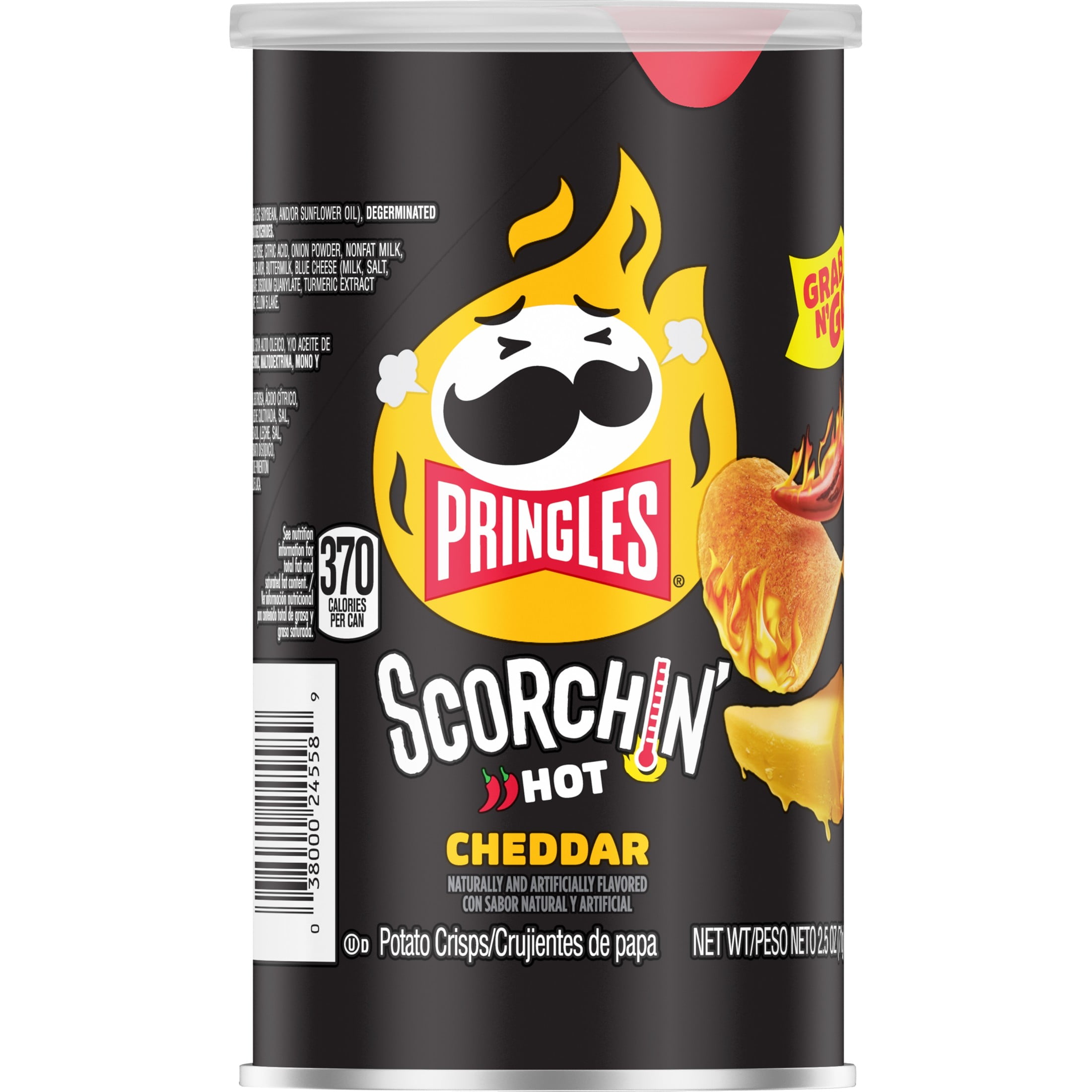 PRINGLES SCORCHIN HOT CHEDDAR 2.5OZ