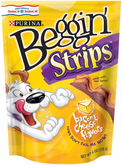 PURINA BEGGIN BACON & CHEESE 6OZ
