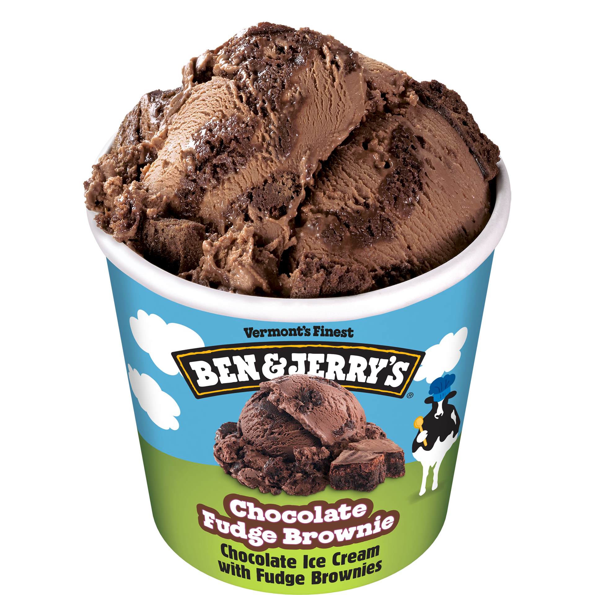 BEN & JERRYS CHOCOLATE FUDGE BROWNIE