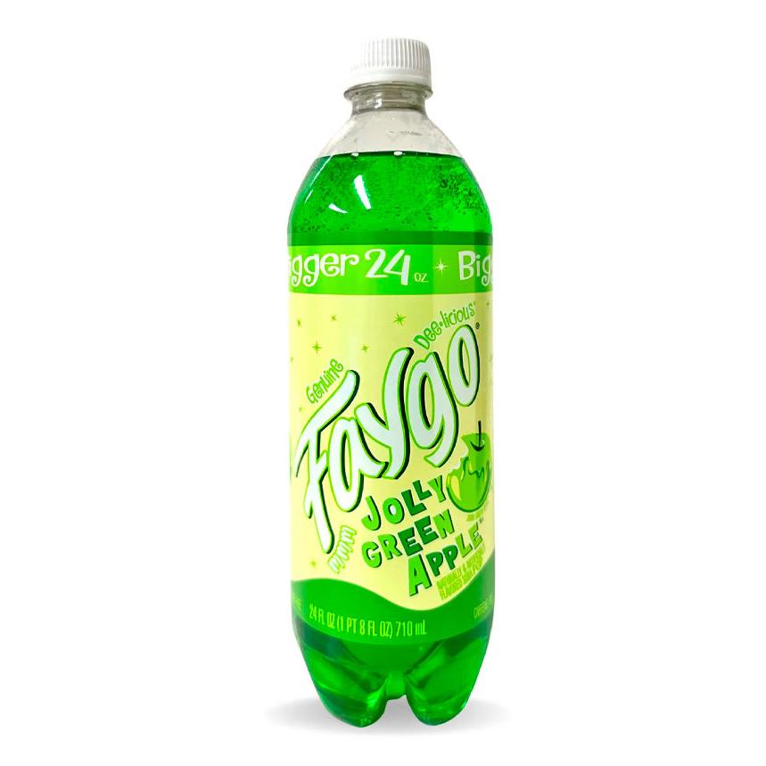 FAYGO JOLLY GREEN APPLE 23OZ