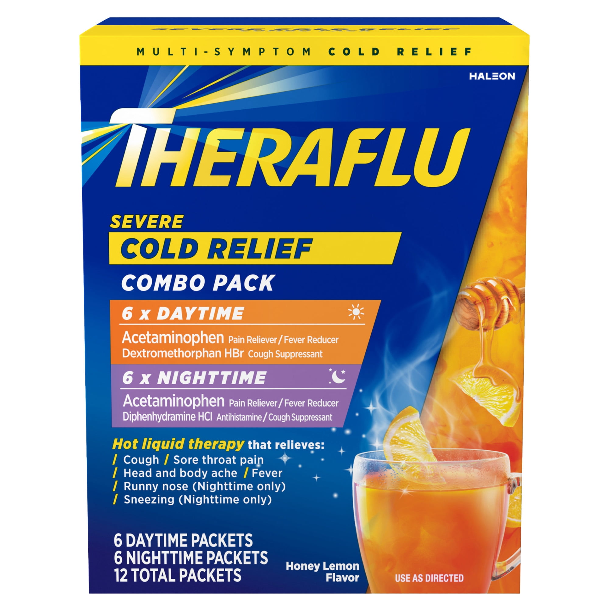 THERAFLU COLD & FLU NIGHTIME 6P