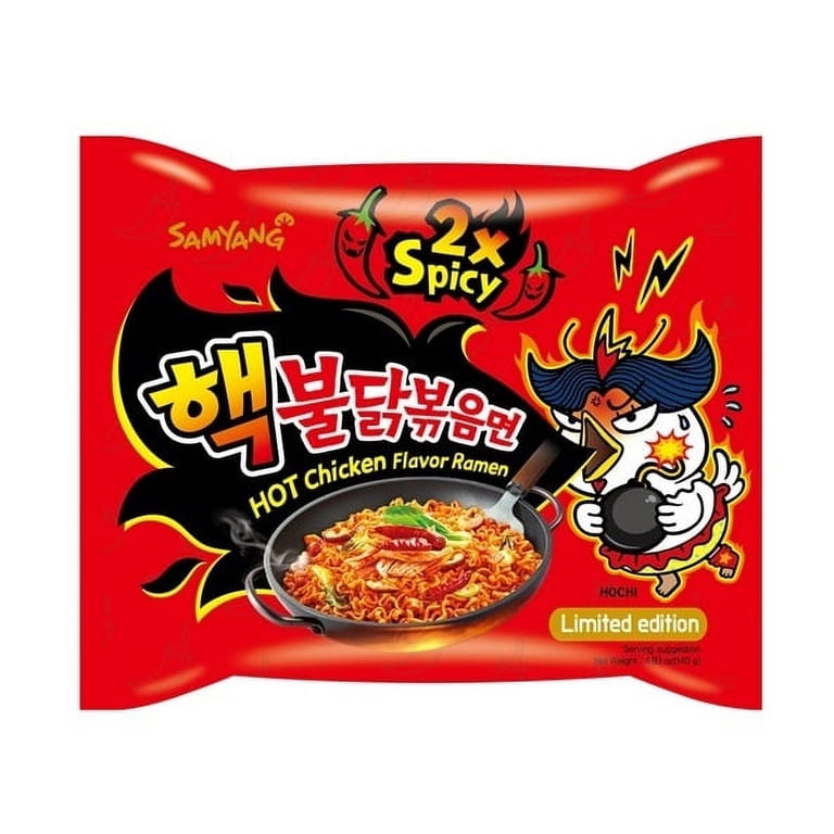 BULDAK STIR FRIED RAMEN 2X SPICY 4.94OZ