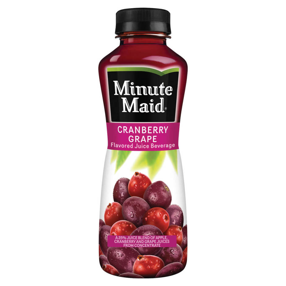 MINUTE MAID CRANBERRY GRAPE 12OZ