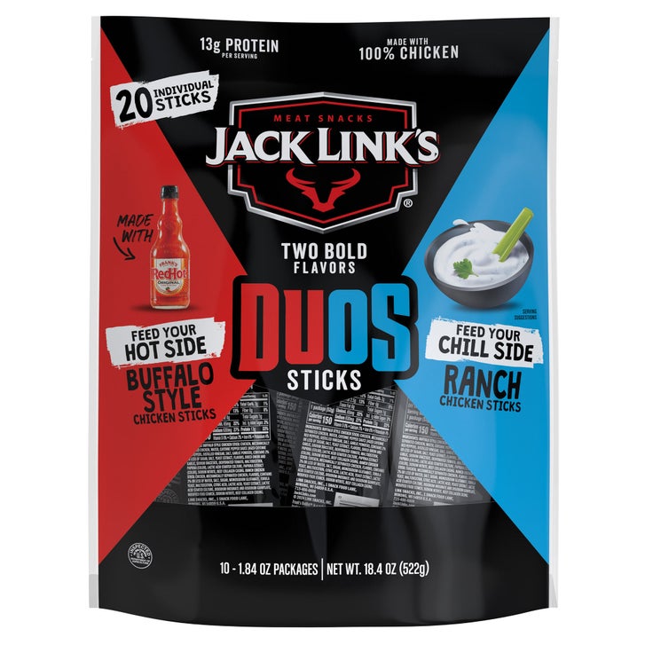 JACK LINKS DUOS CHICKEN STICKS BUFFALO & RANCH