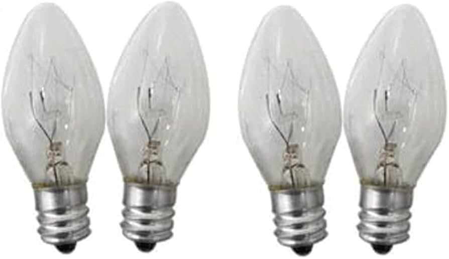 FAMILY MAID CHANDELIER LIGHBULBS 2 C