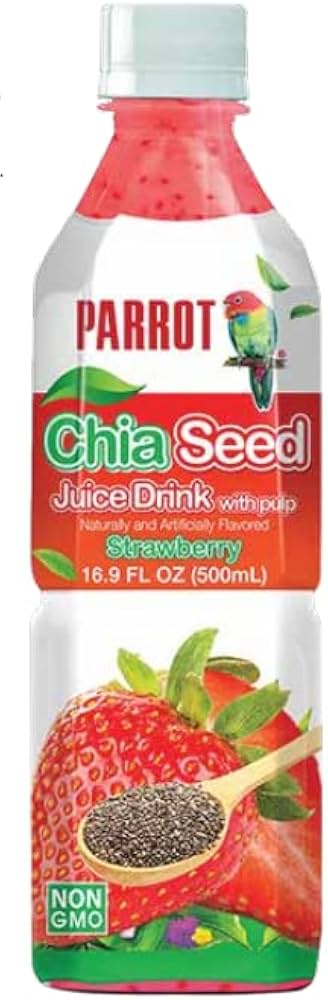 PARROT STRAWBERRY CHIA 16.9OZ
