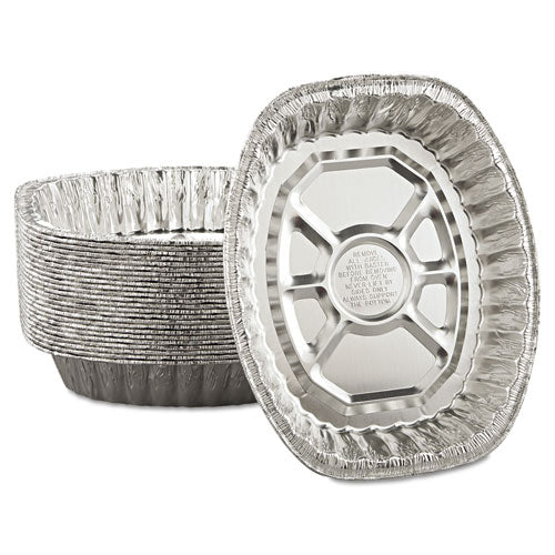 ALUMINUM TRAY PAN OVAL ROAST