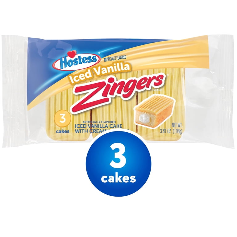 HOSTESS ZINGERS VANILLA 3.81OZ